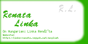 renata linka business card
